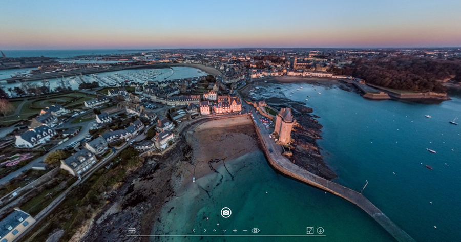 Saint Servan vu du ciel [Drone360]